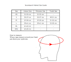 51 Bright Snowboarding Size Chart Women