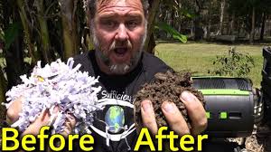 how to turn shredded paper into compost