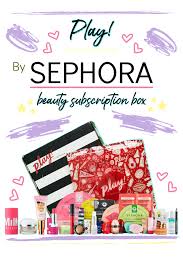 sephora s play a beauty box that