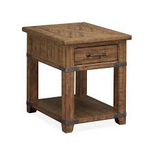 chesterfield rectangular end table