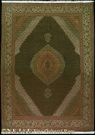 genuine fine persian mahi tabriz rug