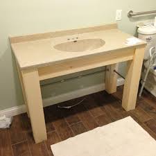 make an ada compliant vanity for your