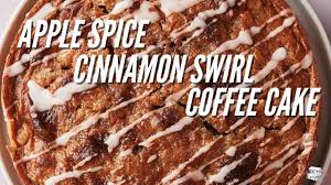 apple e cinnamon swirl coffee cake