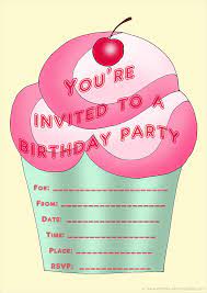 free birthday party invites for kids in