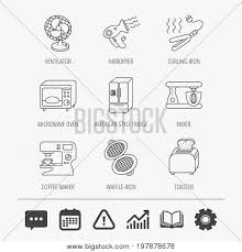 Microwave Oven Hair Vector Photo Free Trial Bigstock