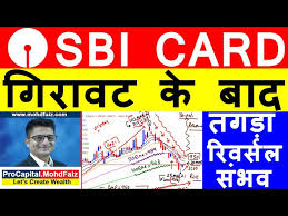 sbi card share target sbi card