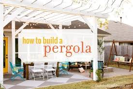 How To Build A Pergola