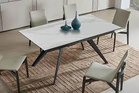 Extendable Ceramic Dining Table With