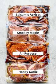 pork chop marinade 4 options the