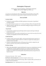 Personal Skills Resume Samples Examples How To Write A Section In