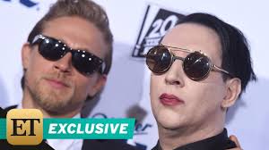 charlie hunnam and marilyn manson are