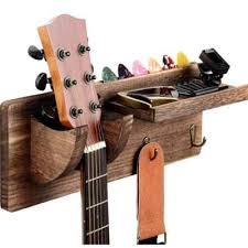 Wooden Guitar Hanger Holder Wall Mount