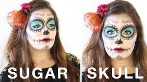 halloween sugar skull makeup tutorial