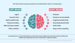 left brained vs right brained marketing