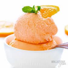 sugar free orange sherbet recipe