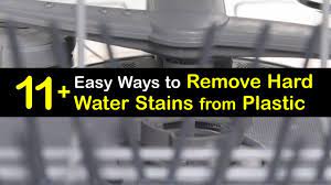 Easy Ways To Remove Hard Water Stains