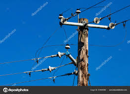 Old Electricity Insulators Old Power Pole Insulators Wires