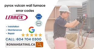 Pyrox Vulcan Wall Furnace Error Codes