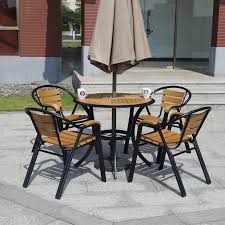 Set Patio Furniture Picnic Coffee Table