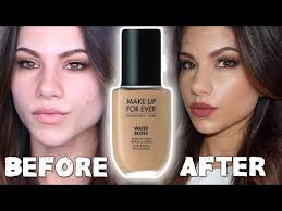 makeup for ever water blend foundation