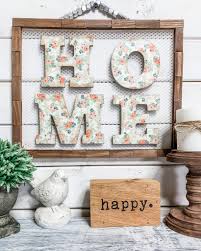 dollar tree diy farmhouse home decor craft