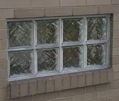 Glass Block Basement Window Installation