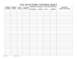 Inventory Control Spreadsheet Template Free Excel Product