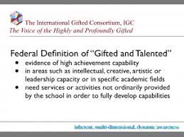 definitions of giftedness the