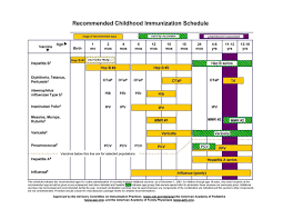 38 Useful Immunization Vaccination Schedules Pdf