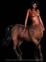 Female centaur nude