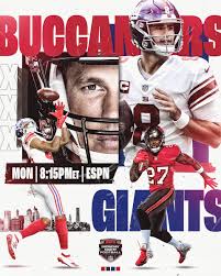 Watch local & primetime nfl games on mobile with the yahoo sports app. Nfl On Twitter Who Ya Got Tonight Gobucs Togetherblue By Mercedesbenz Tbvsnyg 8 15pm Et On Espn Nfl App Yahoo Sports App Https T Co Jyuxl17tbo