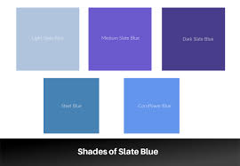 slate blue the color palette and its