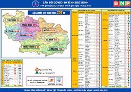 Bản đồ Covid-19 tỉnh Bắc Ninh (Từ 6h-16/12 tới 6h-17/12/2021) - CDC Bắc Ninh