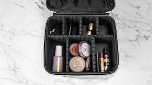 relavel compartmentalized makeup bag