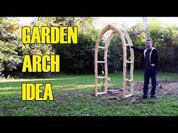 Garden Arch Idea Diy Natural Cedar