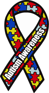 Autism Awareness Ribbon Logo Vector (.EPS) Free Download