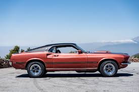 1969 ford mustang mach 1 turns heads