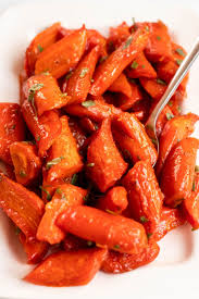 brown sugar glazed carrots rich and