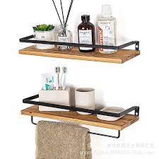 Wall Mounted Kitchen Shelves Wood And