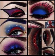 spider man makeup musely