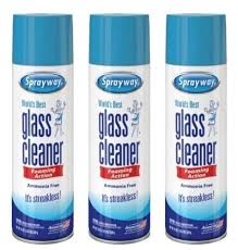 Sprayway Glass Cleaner Foaming Action