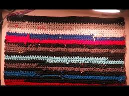 rag rug with t shirt yarn tutorial