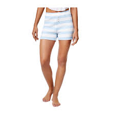 Nautica Womens Striped Boxer Pajama Shorts Llcst539 Xl