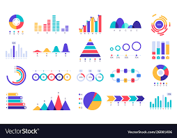 graphic charts icons finance statistic