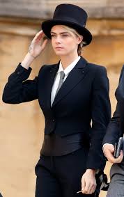 14:19 bst, 22 june 2021. Royal Wedding Cara Delevingne Besprach Ihren Smoking Auftritt Mit Prinzessin Eugenie Vogue Germany