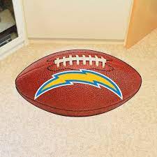 los angeles chargers ball shaped area rugs