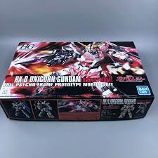 Partially Assembled BanDai RX-0 Unicorn Gundam Destroy Mode HG 1:144 | eBay
