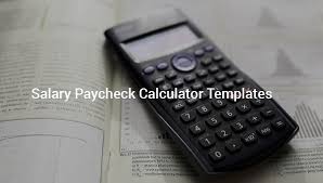 8 Salary Paycheck Calculator Doc Excel Pdf Free