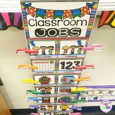Bright Rainbow Editable Classroom Jobs Classroom Jobs