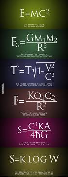 Important Equations In Physics 9gag